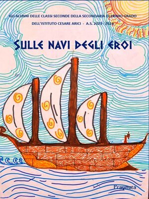 cover image of Sulle navi degli eroi